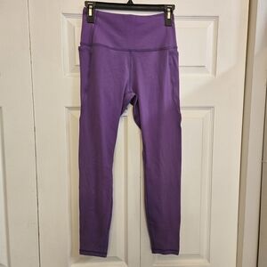 CRZ YOGA Vibrant Purple Womens Leggings